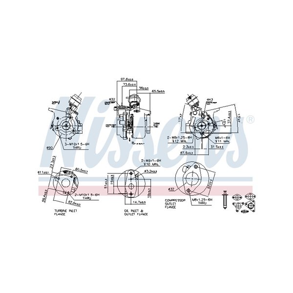 Turbo Nissens 93150 NISSENS