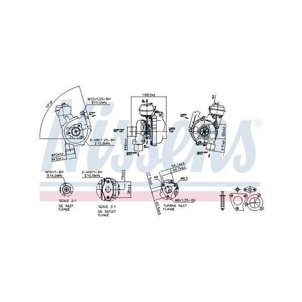 Turbo Nissens 93174 NISSENS