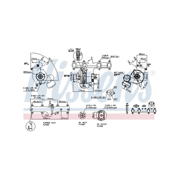 Turbo Nissens 93179 NISSENS