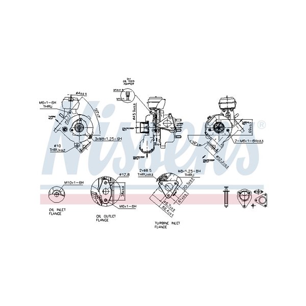 Turbo Nissens 93200 NISSENS Turbo Nissens 93200 NISSENS