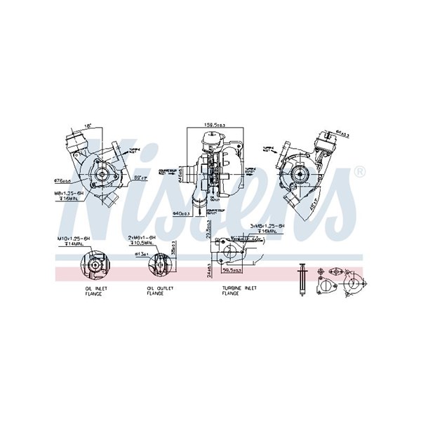 Turbo Nissens 93203 NISSENS Turbo Nissens 93203 NISSENS