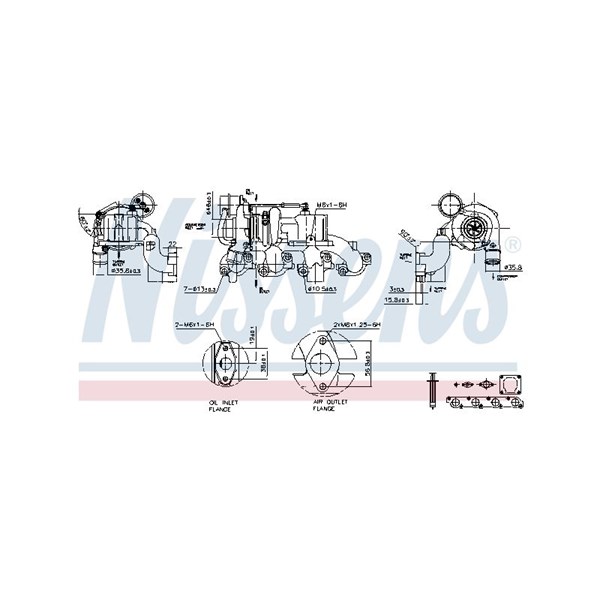Turbo Nissens 93204 NISSENS