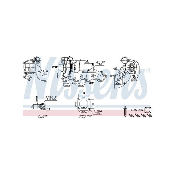 Turbo Nissens 93207 NISSENS
