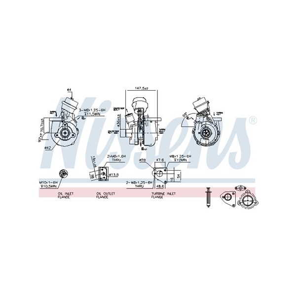 Turbo Nissens 93226 NISSENS