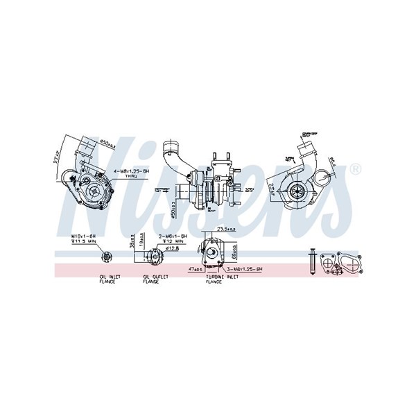Turbo Nissens 93238 NISSENS