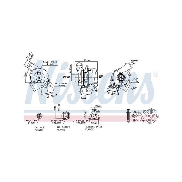 Turbo Nissens 93239 NISSENS