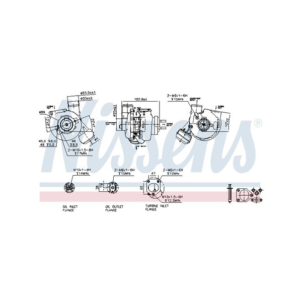 Turbo Nissens 93245 NISSENS