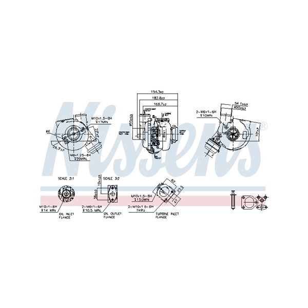 Turbo Nissens 93249 NISSENS Turbo Nissens 93249 NISSENS
