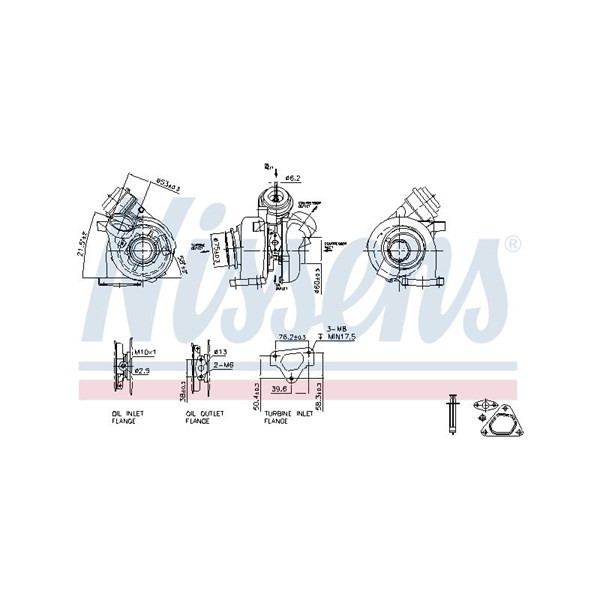 Turbo Nissens 93255 NISSENS