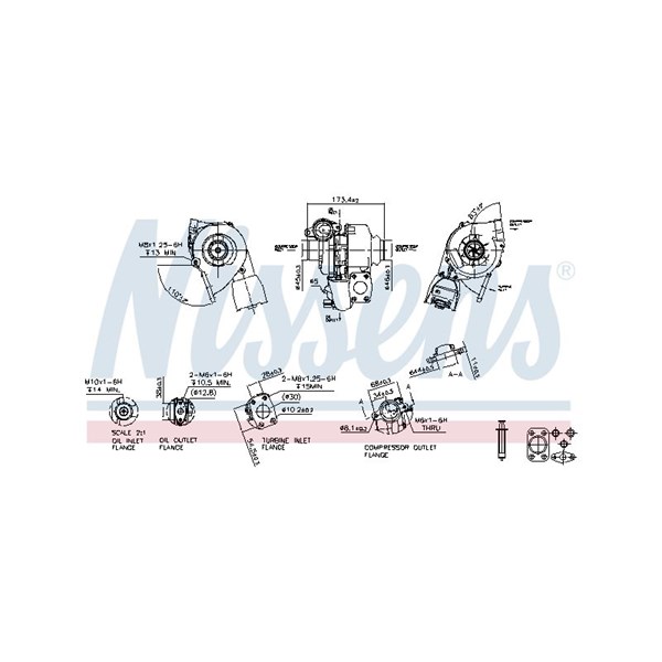 Turbo Nissens 93257 NISSENS