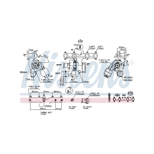 Turbo Nissens 93267 NISSENS Turbo Nissens 93267 NISSENS