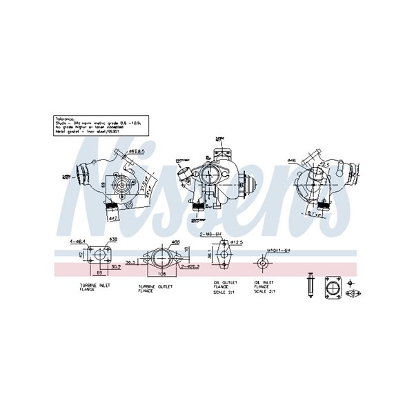 Turbo Nissens 93281 NISSENS