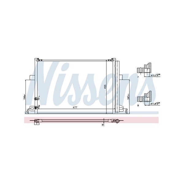Kondensor, klimatanläggning Nissens 940225 NISSENS Kondensor, klimatanläggning Nissens 940225 NISSENS