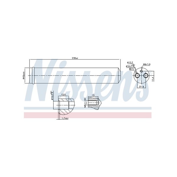 Torkfilter Nissens 95452 NISSENS