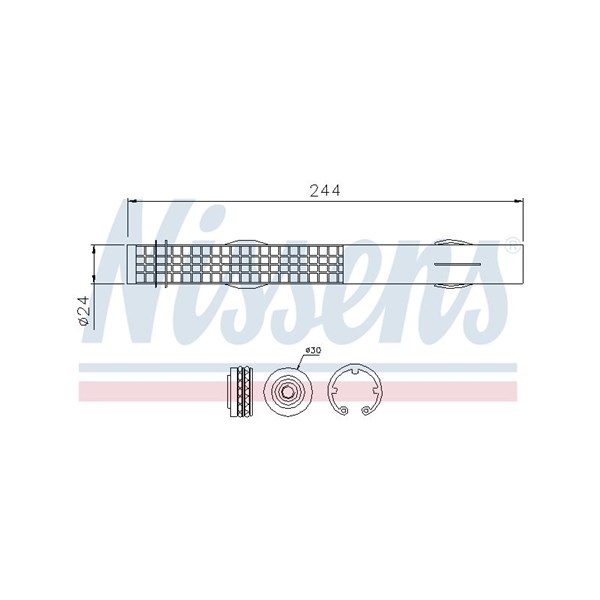 Torkfilter Nissens 95457 NISSENS