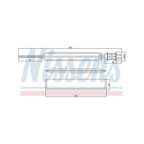 Torkfilter Nissens 95469 NISSENS