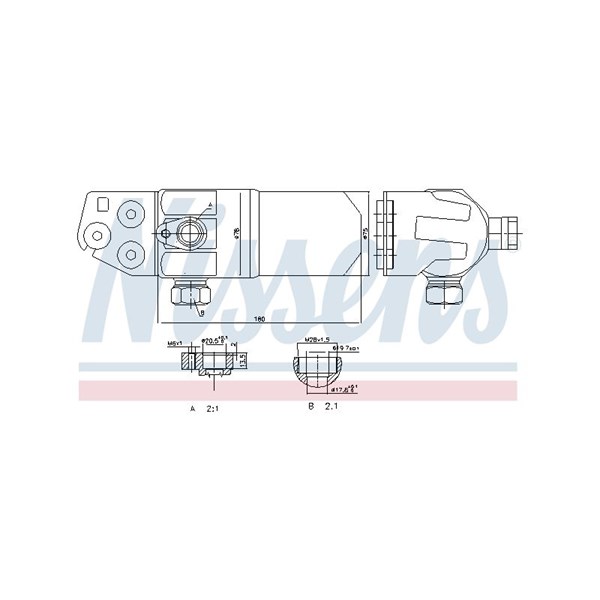 Torkfilter Nissens 95472 NISSENS Torkfilter Nissens 95472 NISSENS