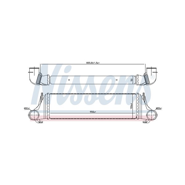 Intercooler Nissens 96388 NISSENS Intercooler Nissens 96388 NISSENS