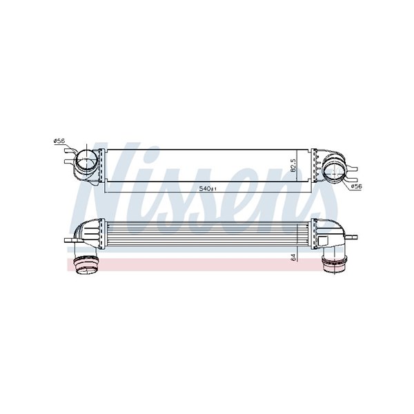 Intercooler Nissens 96397 NISSENS