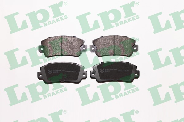 Bromsbeläggsats, Framaxel Lpr 05P006 LPR