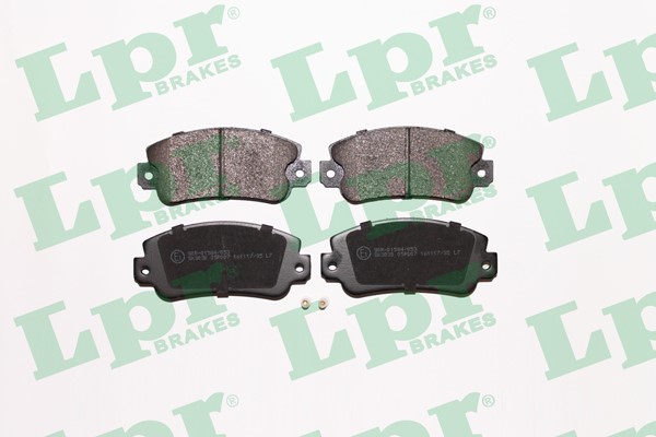 Bromsbeläggsats, Framaxel Lpr 05P007 LPR