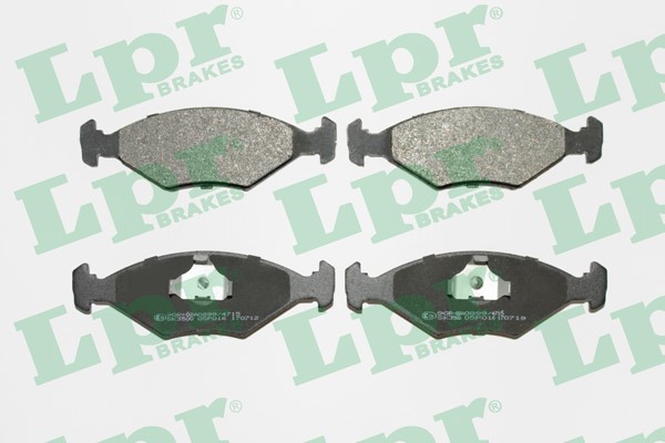 Bromsbeläggsats, Framaxel Lpr 05P016 LPR