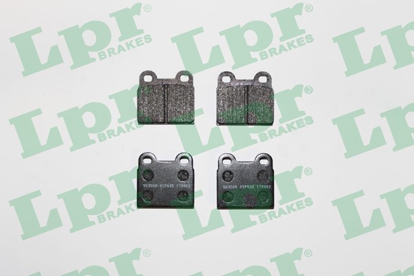 Bromsbeläggsats, Framaxel, Bakaxel Lpr 05P025 LPR