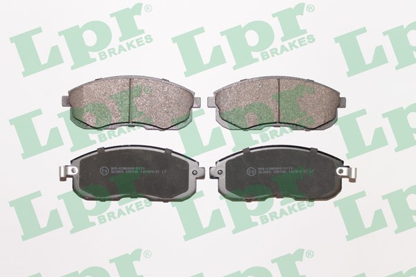 Bromsbeläggsats, Framaxel Lpr 05P090 LPR