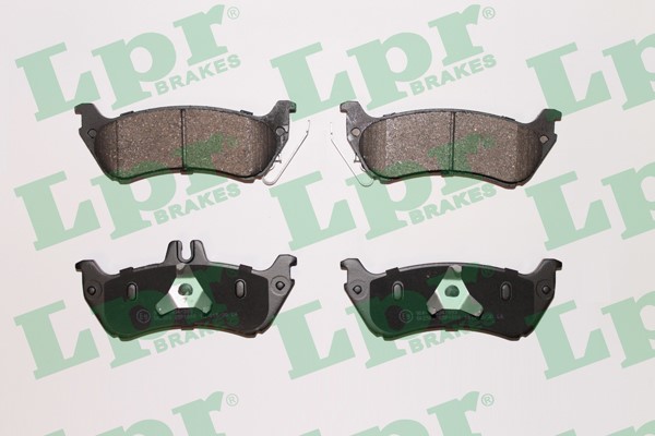 Bromsbeläggsats, Bakaxel Lpr 05P1000 LPR