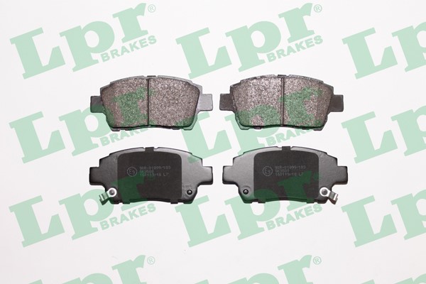 Bromsbeläggsats, Framaxel Lpr 05P1003 LPR