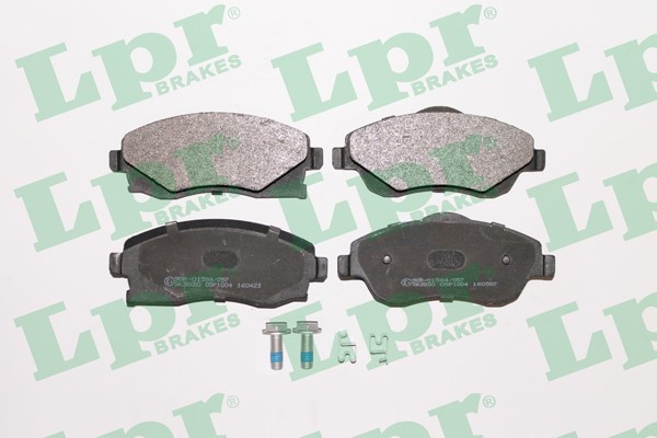Bromsbeläggsats, Framaxel Lpr 05P1004 LPR
