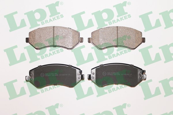 Bromsbeläggsats, Framaxel Lpr 05P1005 LPR