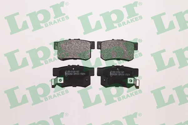 Bromsbeläggsats, Bakaxel Lpr 05P1014 LPR