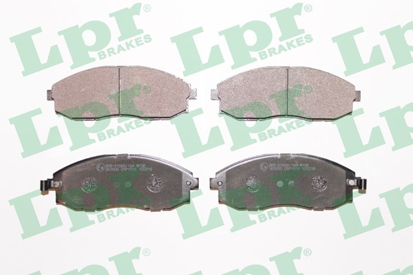 Bromsbeläggsats, Framaxel Lpr 05P1015 LPR