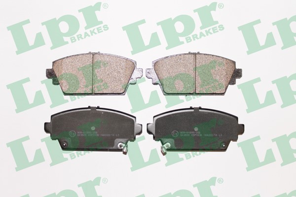 Bromsbeläggsats, Framaxel Lpr 05P1036 LPR