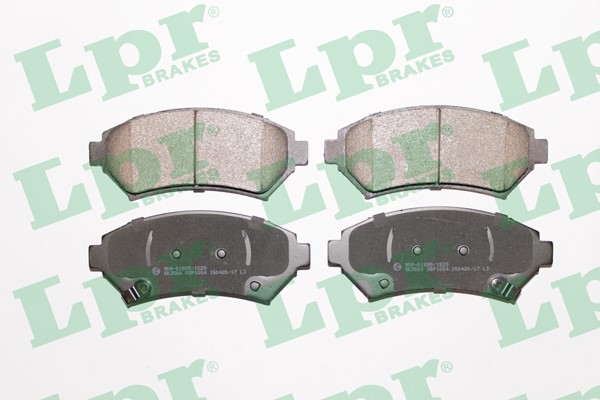Bromsbeläggsats, Framaxel Lpr 05P1054 LPR