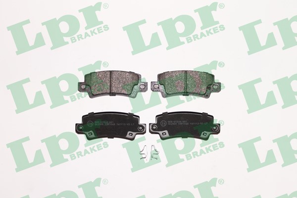 Bromsbeläggsats, Bakaxel Lpr 05P1068 LPR