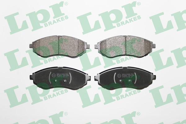 Bromsbeläggsats, Framaxel Lpr 05P1080 LPR