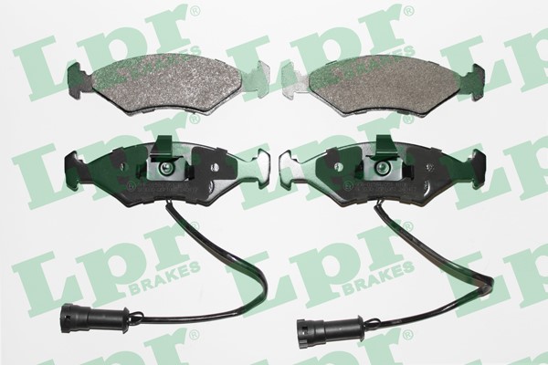 Bromsbeläggsats, Framaxel Lpr 05P1087 LPR