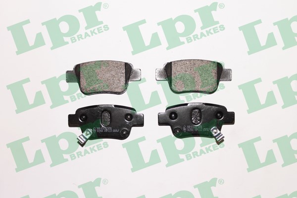 Bromsbeläggsats, Bakaxel Lpr 05P1113 LPR
