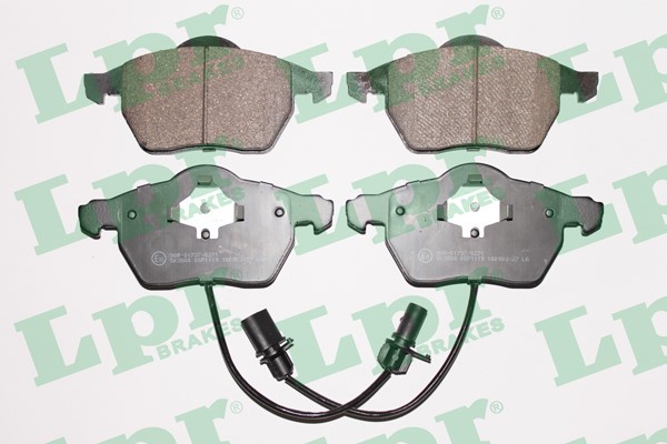 Bromsbeläggsats, Framaxel Lpr 05P1119 LPR