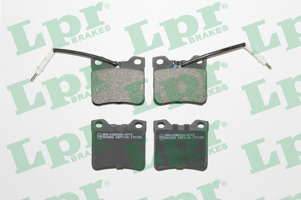 Bromsbeläggsats, Bakaxel Lpr 05P1134 LPR