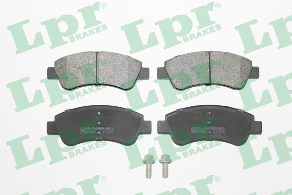 Bromsbeläggsats, Framaxel Lpr 05P1188 LPR