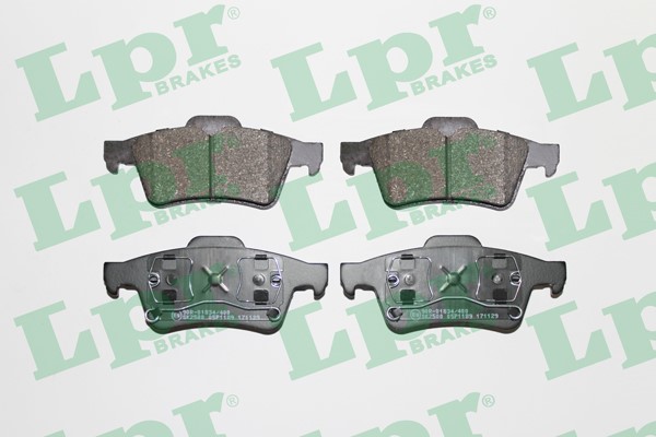 Bromsbeläggsats, Bakaxel Lpr 05P1189 LPR
