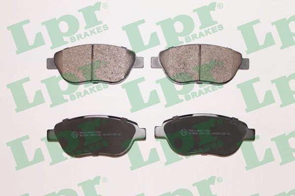 Bromsbeläggsats, Framaxel Lpr 05P1192 LPR