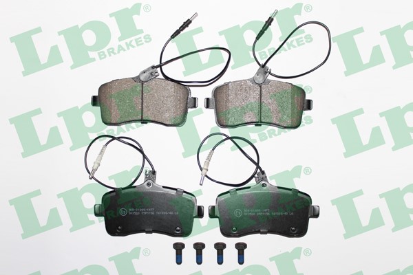 Bromsbeläggsats, Framaxel Lpr 05P1196 LPR