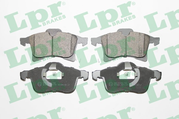 Bromsbeläggsats, Framaxel Lpr 05P1197 LPR