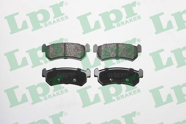 Bromsbeläggsats, Bakaxel Lpr 05P1199 LPR