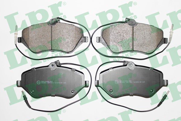 Bromsbeläggsats, Framaxel Lpr 05P1202 LPR