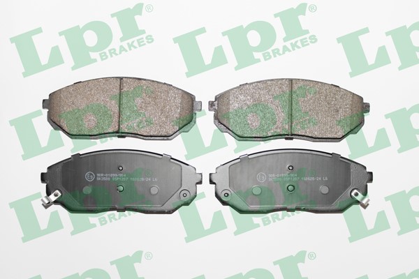 Bromsbeläggsats, Framaxel Lpr 05P1207 LPR